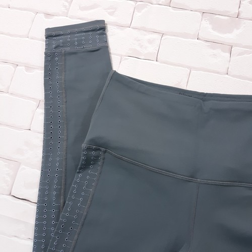 PrAna Leggings Womens Size Medium Blue Gray Activewear Gym Yoga - Picture 4 of 12