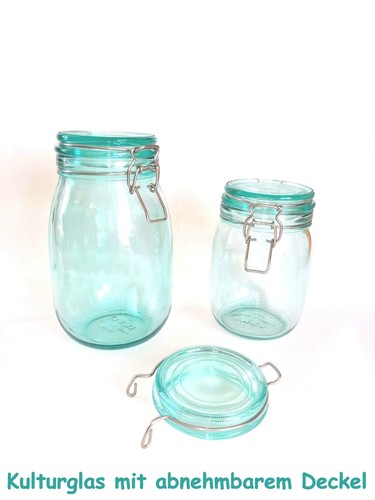 Milch Kefir Pilz Starter SET 0,5 L KLAR mit Tupperware® Sieb " Goldregen " 🐮 A - Bild 12 von 13