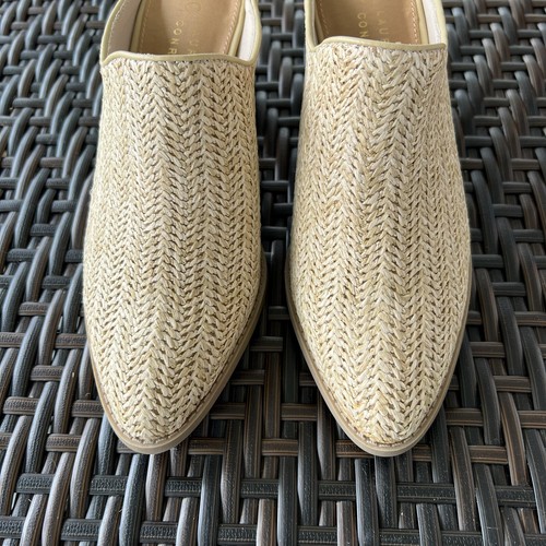 L C Lauren Natural Corundum Heel Shoes Size 8 - Picture 4 of 10