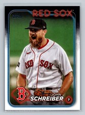 John Schreiber #426 2024 Topps Boston Red Sox
