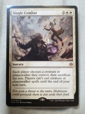 MTG - Single Combat/Combat singulier, war of the sparks WAR English 