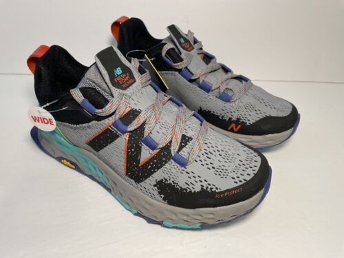 New Balance Women's Hierro V5 Trail Shoe, Light Aluminum/Tidepool, 5D - Picture 4 of 12