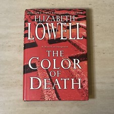 The Color of Death by Elizabeth Lowell (2004, Hardcover)