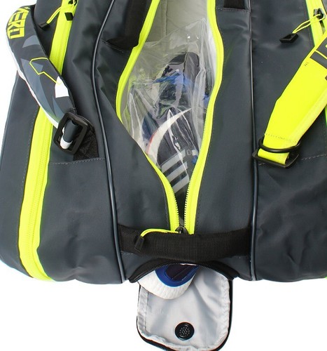 Babolat 2023 Pure Aero x12 Borsa Tennis Racchetta Confezione Giallo 73L Nuovo con etichette 751221 - Foto 11 di 14