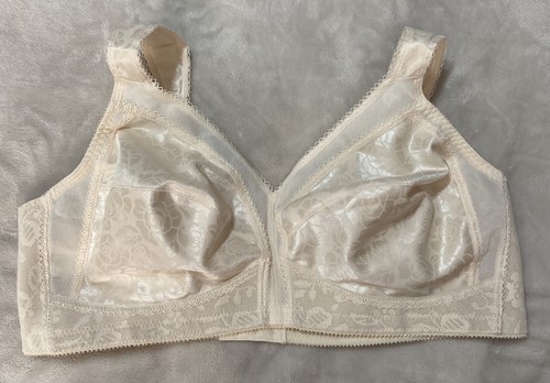 Playtex 18 Hour~Size 44B~Comfort Strap~Wirefree Bra~Style 4693~Ivory~NWOT - Bild 1 von 12