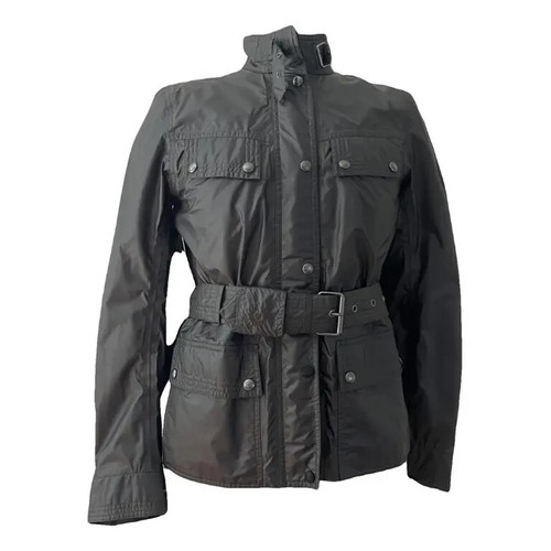 Vintage Rallymaster Belstaff 350 Herren Bikerjacke mit Gürtel schwarz Größe 42 - Bild 3 von 14