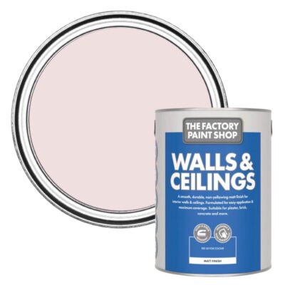 Wand- und Deckenfarbe matt Dispersion verschiedene Farben 5L