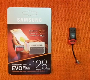 Samsung-Evo-Plus-128GB-MicroSDXC-UHS-1-U3-Class-10-Micro-SD-Memory-Card-USB-2