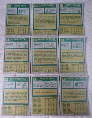 1971-72 Topps Hockey  (Pick Choose Complete) EX/MT - Picture 35 of 135