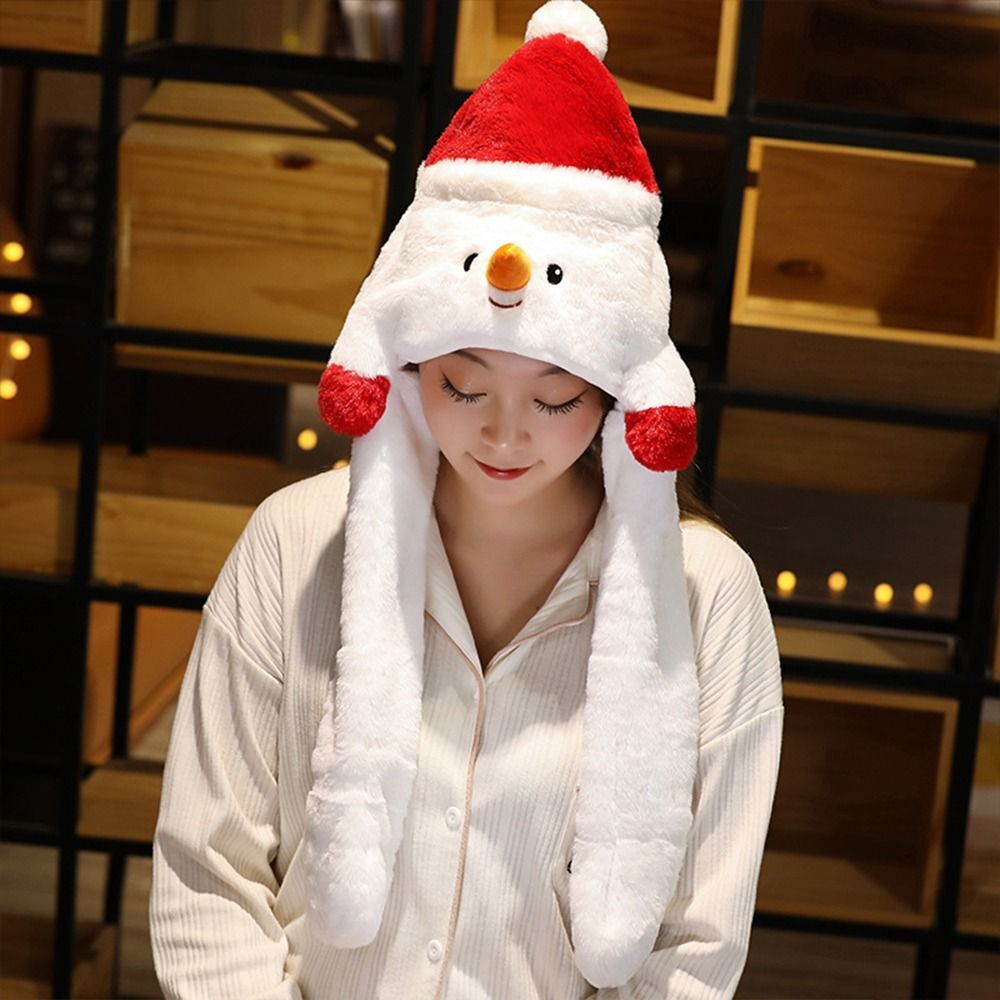 Hat Toys Cosplay Party Jumping Up Cap Novelty Cap Ear Moving Hat