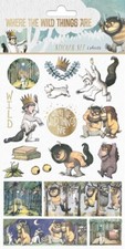 4 Sheets Where The Wild Things Are Stickers Planner Supply Party Favors Crafts