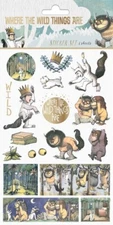 4 Sheets Where The Wild Things Are Stickers Planner Supply Party Favors Crafts