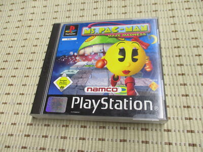 Ms. Pac-Man Maze Madness für Playstation 1 PS1 PSone PSX *OVP*