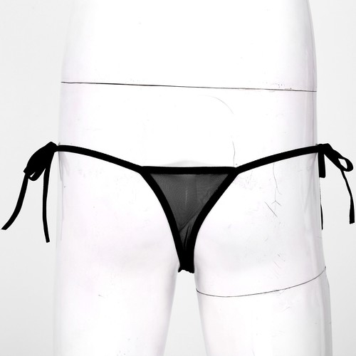 Herren Sexy Bikini Krawatte Seite G-String Beutel Höschen T-Back Tangas Unterwäsche T-Back - Bild 18 von 38