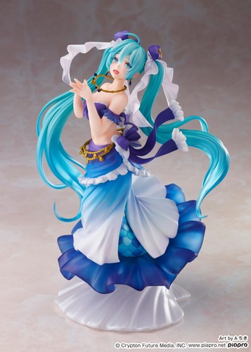 Hatsune Miku Mermaid ver. Figure Japan Authentic Taito APM Miku Kawaii - Picture 5 of 9