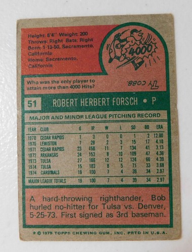 1975 TOPPS BASEBALL YOU PICK YOUR CARD, COMPLETE YOUR SET #'S 7-315 (item E8) - Picture 77 of 488