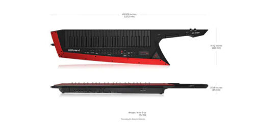 Roland AX-Edge Keytar 49-Key Portable Keyboard Synthesizer Black white NEW - Picture 5 of 20