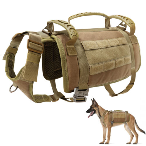 Tattica militare pettorina per cani da addestramento Taglia grande Pit Bull - Foto 12 di 12
