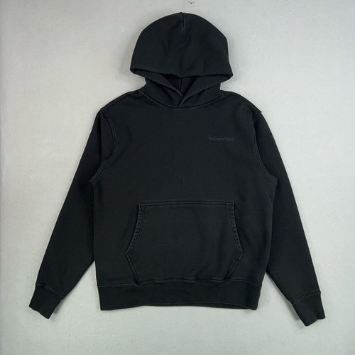Human Race Adidas Hoodie Adult Medium Black Pharrell Williams Heavy Streetwear