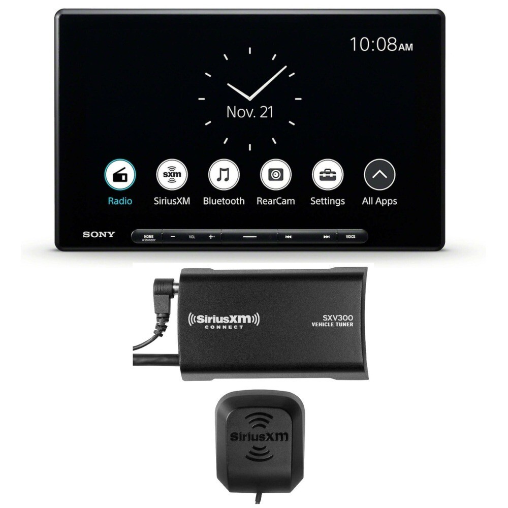 Ресивер Sony XAVAX8500 10.1 + тюнер SiriusXM SXV300v1