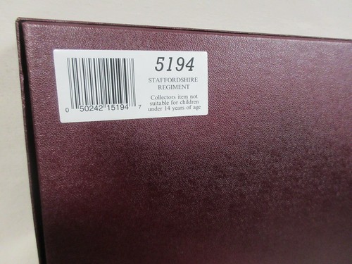 Britains Staffordshire Regiment 5194 10-Piece Limited Edition Toy Soldier Set - Picture 10 of 12