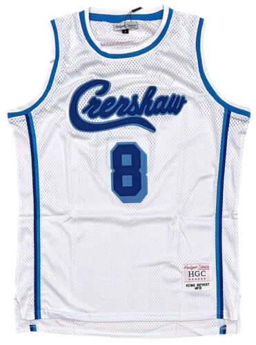 Camiseta deportiva de baloncesto Kobe Bryant #8 X Nipsey Hustle Crenshaw Headgear Classics - Imagen 9 de 13