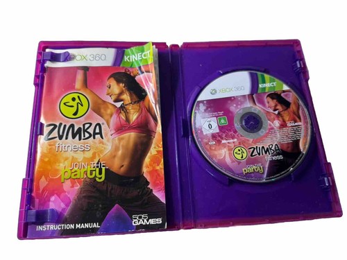 Xbox 360 Game Kinect Zumba Fitness Join the Party Manual PAL Included Very GC - Picture 4 of 7