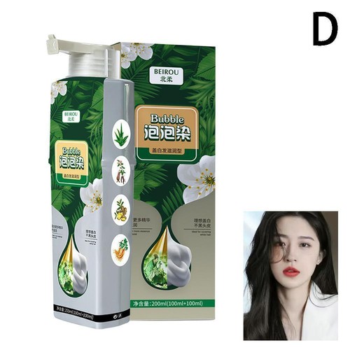 Pure Plant Extract 200ml For Grey Hair Color Bubble Bubble Hair Dye |U.S - Picture 19 of 28