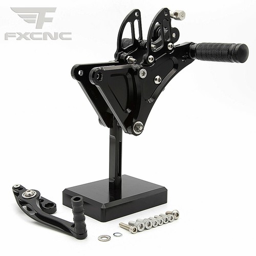 Front Footrest Rearsets Foot Pegs Mount Pedals For 2008 XB12X Ulysses Edition - Picture 3 of 12