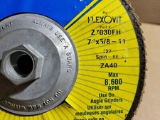 Zircotex Flap Disc 7"x5/8"-11, & 7"x7/8"