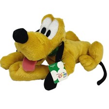 Vintage 1990s Disney Store PLUTO 15" Bean Bag Plush Doll- NWT Toy