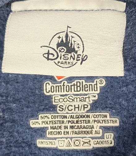 Disney Parks Hanes Sweatshirt Mens S Disneyland Original Est 1955 Blue Mickey - Picture 15 of 16