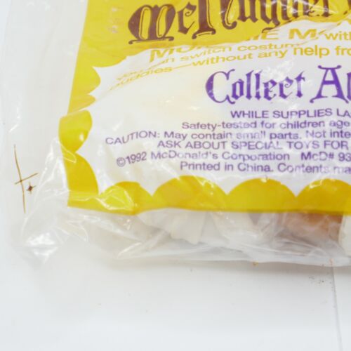 McDonald's 1992 versiegelt neu Halloween MUMIE Chicken Nugget Buddies MUMIE - Bild 2 von 4