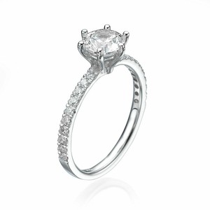 1 2 3 Ct F G Si Amazing Enhanced Diamond Engagement Ring Round 18k