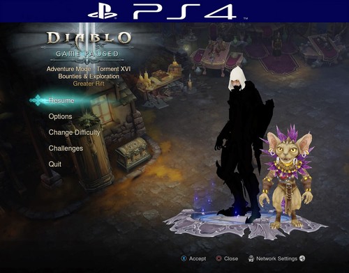 Diablo 3 RoS PS4/PS5 Softcore Nueva Mascota - Lacuni Cub - Temporada 23 Parche 2.7.0 - Imagen 1 de 3