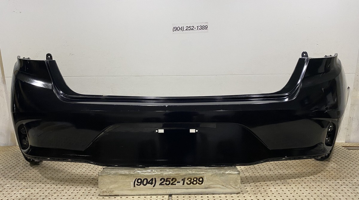 Primed Rear Bumper Cover For 2018-2019 Hyundai Sonata (Without Parking Sensors)