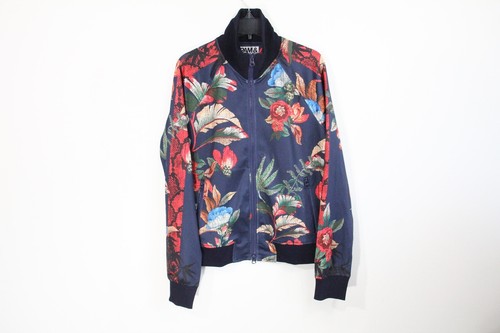 Pam & Gela Track Jacket New Small Women Floral print Coat Bye Birdy colorful - Picture 2 of 9