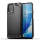 DO OPPO A74 5G - CARBON Czarne etui ochronne na telefon komórkowy Cover Pokrowiec Case Etui