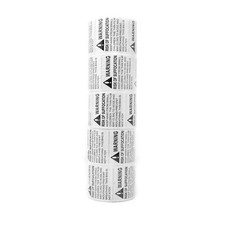 Innovative Haus 5 Rolls x 500 Labels (2,500 Total) Risk of Suffocation Warning