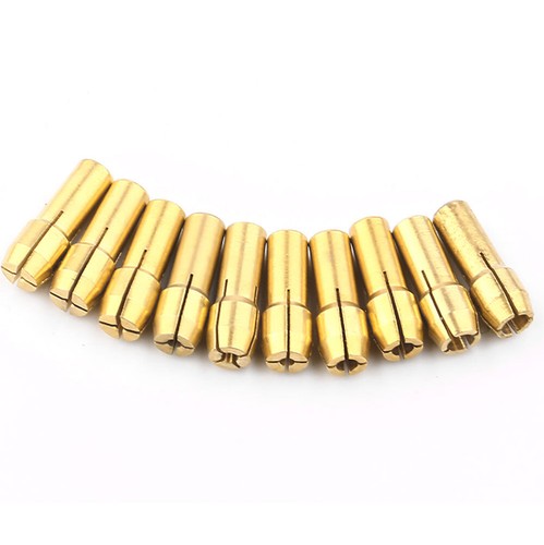 0,5 mm bis 3,2 mm Messingbohrer Spannfutter Spannfutter für Dremel Typ rotierende Werkzeuge - Bild 4 von 15