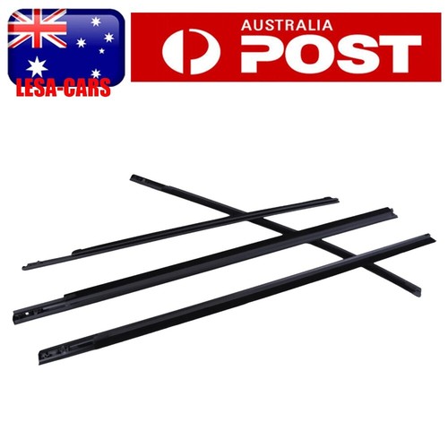 4X OUTER WINDOW SEALS MOULDING WEATHER for 2012 - 2021 Ford RANGER PX XLT - Picture 6 of 17