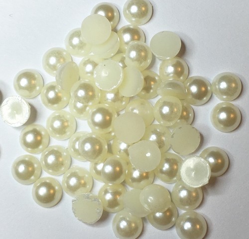 Flatback half pearls, 3-16mm FREE P&P var sizes and colours - multibuy discount - Picture 15 of 32