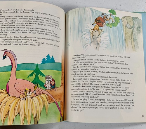WICKET and the DANDELION WARRIORS An Ewok Adventure Book (1985) STAR WARS HC - Imagen 5 de 17