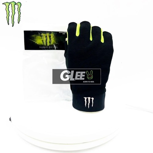 MONSTER Motorcycle Gloves Fingerless Touch Screen Motorbike Racing Hiking Gloves - Bild 3 von 5