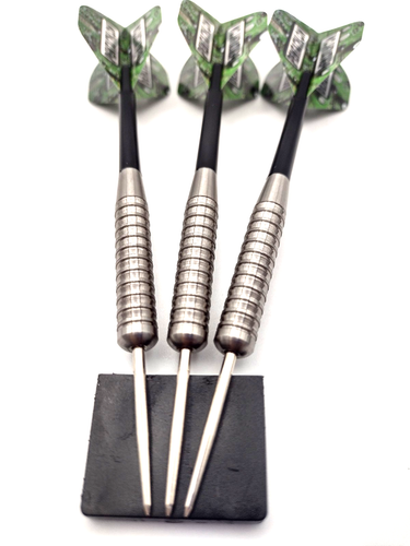 30g Heavyweight 90% Tungsten Darts Set + Pentathlon Dart Flights + FREE wallet - Picture 8 of 12