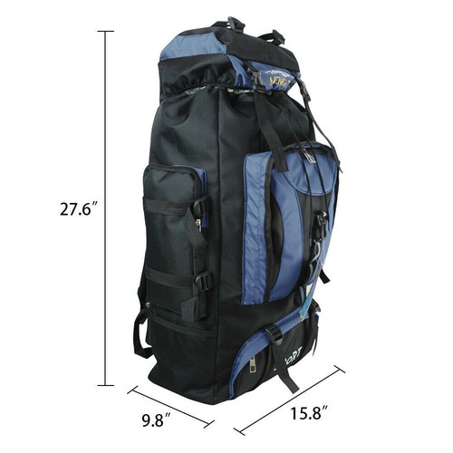 70/80/100L großer Taktischer Rucksack Wasserdicht Camping Wandern Tasche Outdoor Reise - Bild 30 von 49