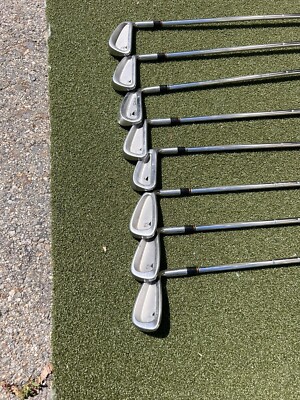 Titleist DCI アイアンセット 3-P S Titleist DCI Iron Set, 3/pw, Used, Right Hand, Stiff/Steel Shafts