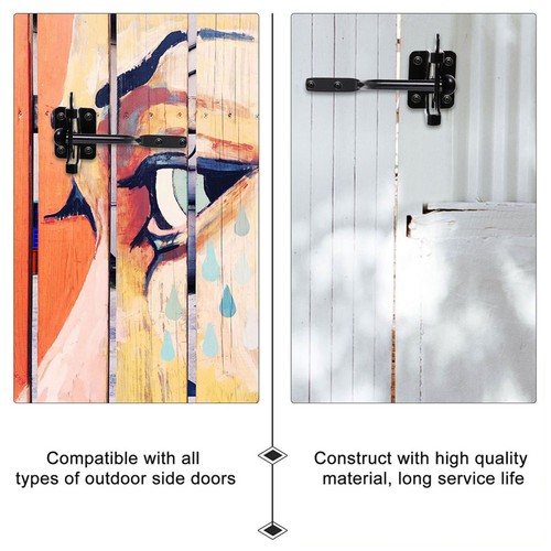 Door Buckle Lock Fence Gate Lock Gate Locks Door Lock Garden Gate Lock - Bild 12 von 12