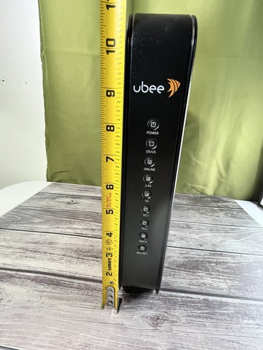 Ubee DVW32CB Advanced Wireless Voice Gateway Modem & Router with Power Cord - Picture 3 of 15
