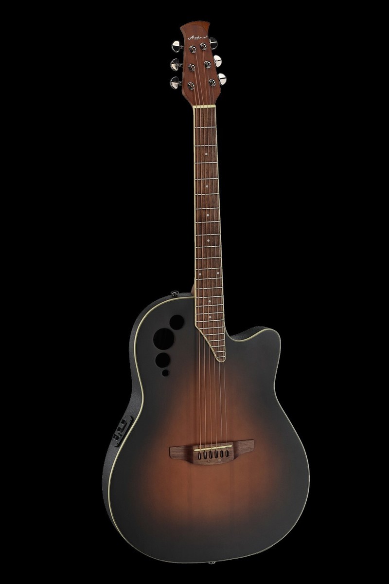 Ovation Applause AE44-7S E-Acoustic Guitar Mid Cutaway Vintage